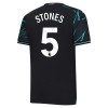 Conjunto (Camiseta+Pantalón Corto) Manchester City Stones 5 Tercera Equipación 23-24 - Niño